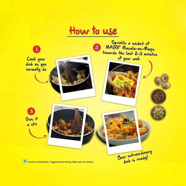 Maggi Masala-ae-Magic Sabzi Masala - 10g