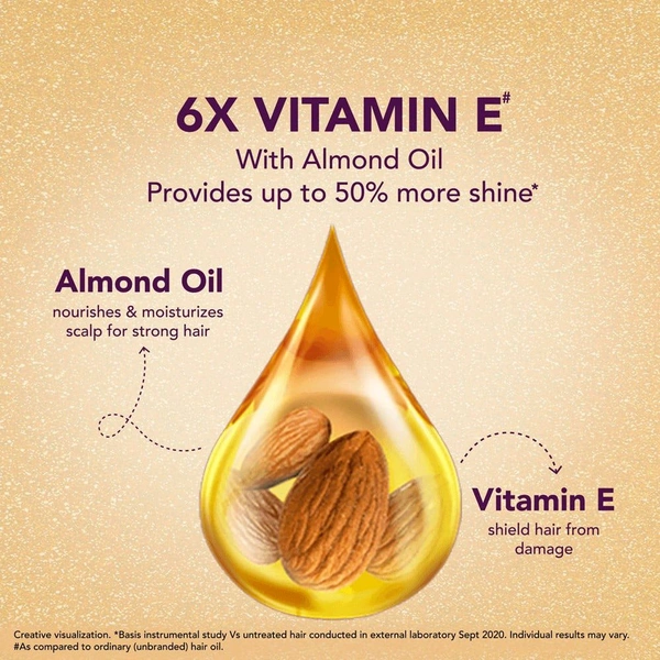  Bajaj Almond Drops Non-Sticky Hair Oil  - 90ml