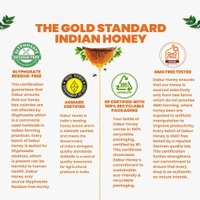 Dabar Dabur Honey - 100% Pure, World's No.1 Honey Brand (No Sugar Adulteration), Sahad Sahd - 50g