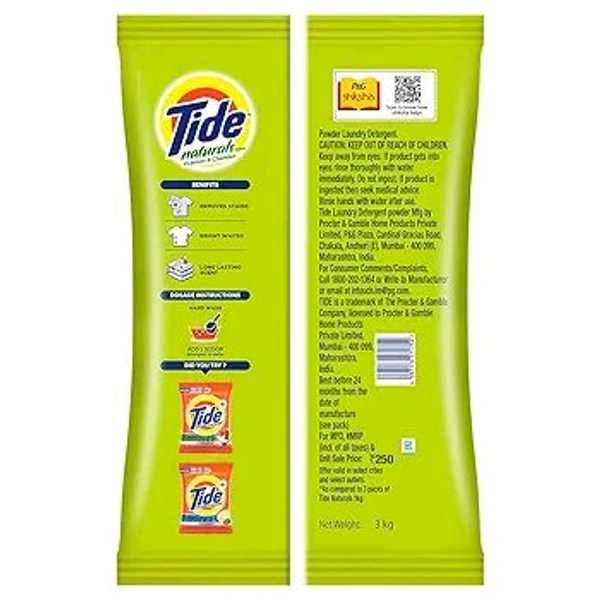 Tide Naturals Of Lemon & Chandan  - 1kg