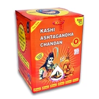Kashi Bhawani Serving Religion Kashi Ashtagandha pure Chandan काशी अष्टगन्ध शुद्ध चदान टीका - सुंदर खुशबू के साथ मूल अष्टगंधा चंदन पाउडर, 100gm
- 60gm