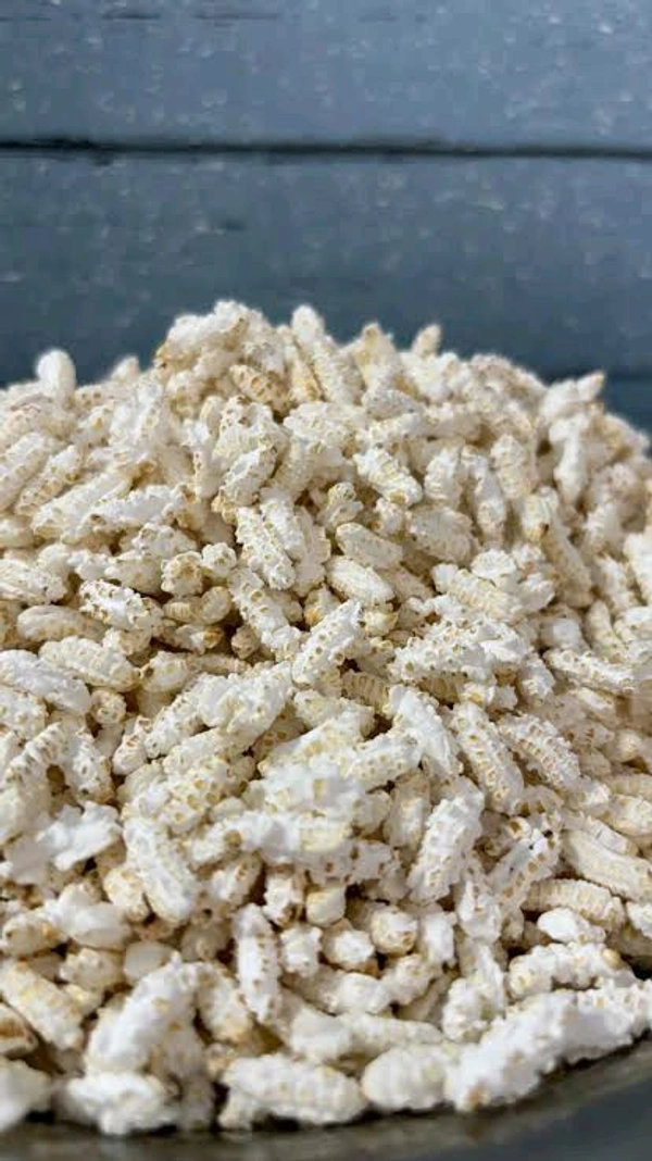 Kheel Lukoog Bengal Special Kheel Puffed Paddy,Lahi,Kheel Puffed Rice (Khei) (খৈই) Hand made & Roasted in Sand - 1kg