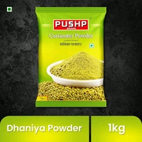 PUSHP Pushp Natural Coriander Powder (Dhaniya) | Fresh & Aromatic Spice | Pure Dhaniya Powder for Cooking | - 1kg