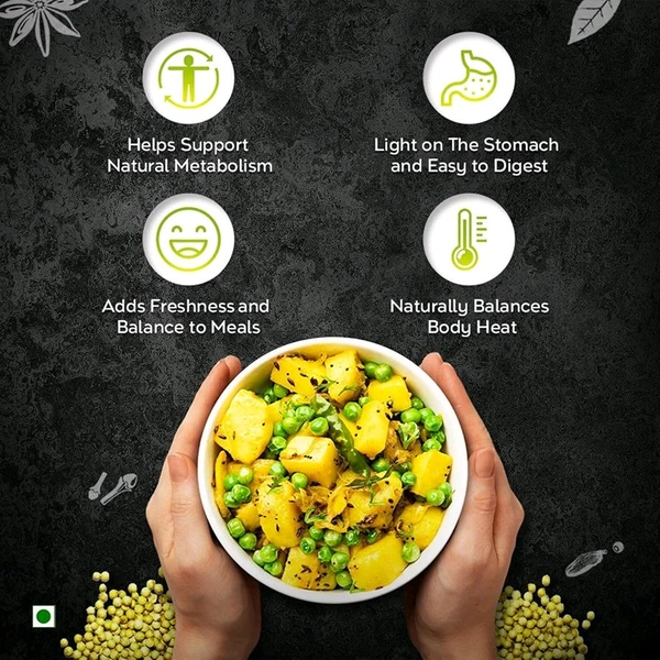 PUSHP  Pushp Natural Coriander Powder (Dhaniya) | Fresh & Aromatic Spice | Pure Dhaniya Powder for Cooking | - 500gm