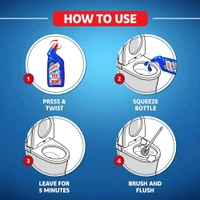 HARPIC Harpic Disinfectant Toilet Cleaner Liquid, Original | India's # 1 Toilet Cleaner - 500ml