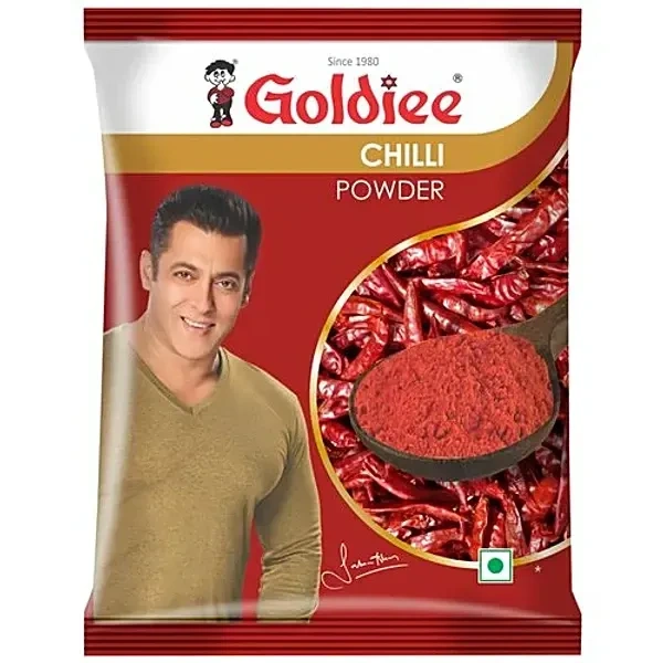 Goldiee Chilli powder 200gm MRP:70 (5Pcc) - Goldiee Chilli powder 500gm MRP:170