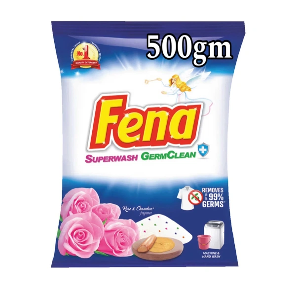  Fena Detergent Powder ₹36 (50pc)