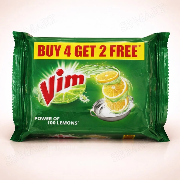 Vim Dish Wash soap ₹10 (4N+2N Free) 
