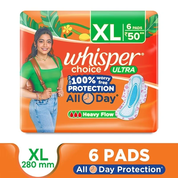 whisper Pad Rs.50