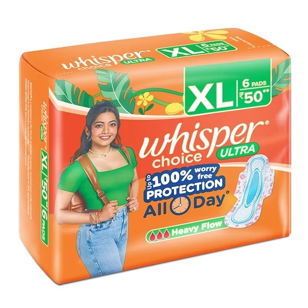 whisper Pad Rs.50
