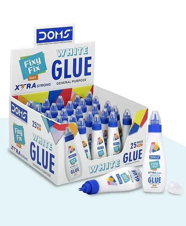 Doms White Glue Rs:10 (25Pc)