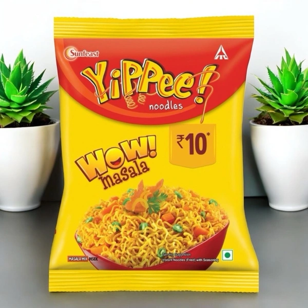 Yippee WoW Masala Noodles Rs.10 (96Pc)