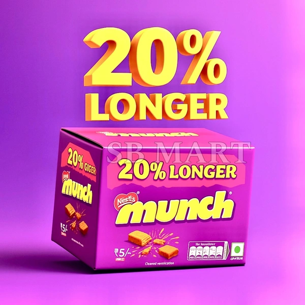  Nestlé Munch Chocolate MRP:₹5 (32N)