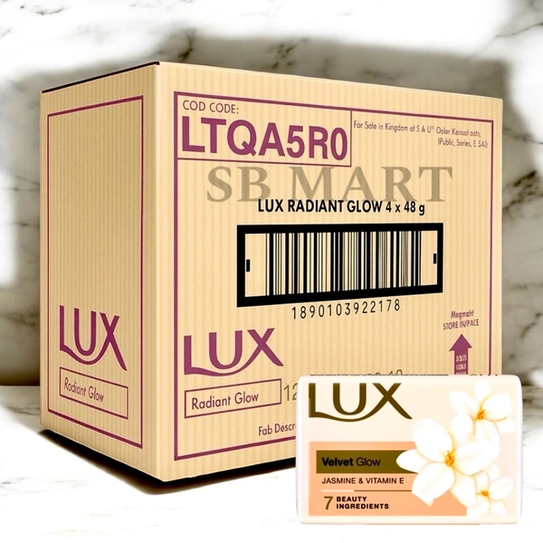 Lux Velvet Soap MRP:₹96/4N (36Set)