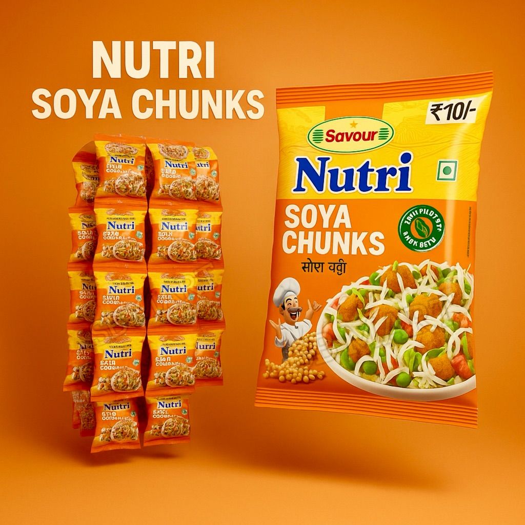 Nutri Soya Badi MRP:₹10 (10N)