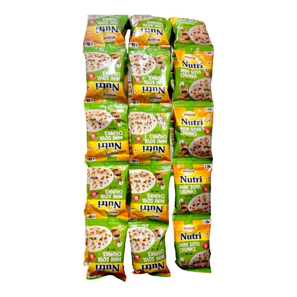 Nutri Mini Soya Badi MRP:₹10 (4Ladi)