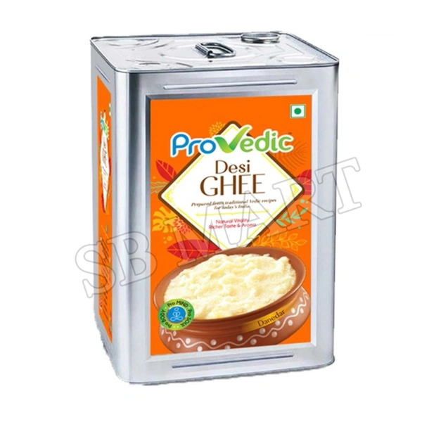 Provedic Desi Ghee Tin 15kg 