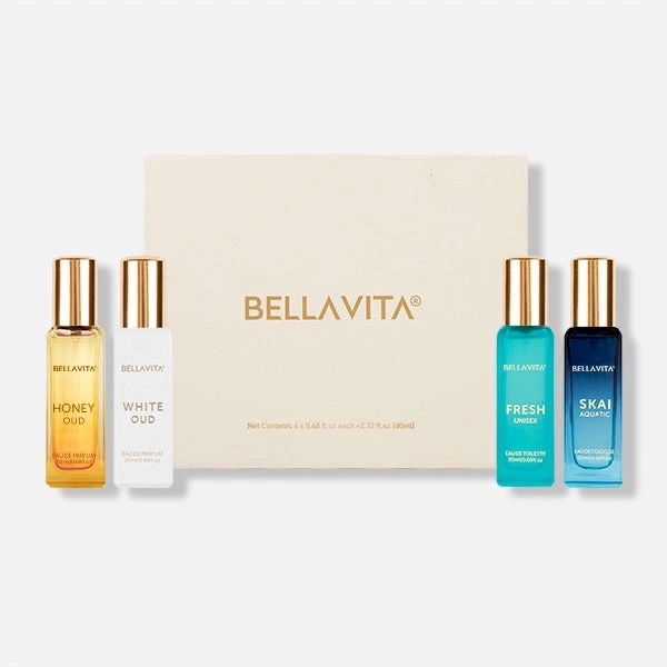 Bella Vita Luxury Unisex Eau De Parfum Gift For Her (20ml x 4)