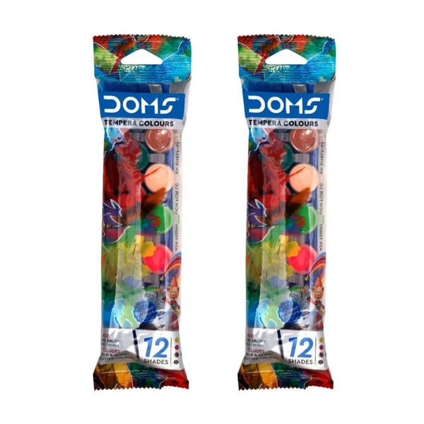 Doms Tempera Colours 36ml (12 Shades)