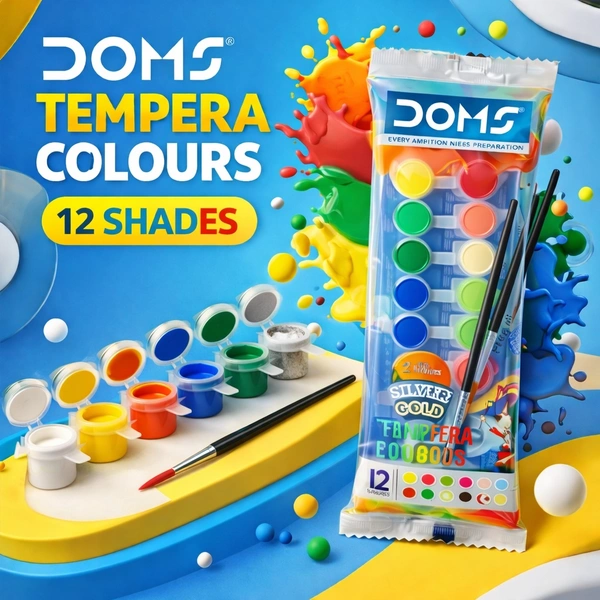 Doms Tempera Colours 36ml (12 Shades)