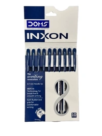 Doms INXON Blue Pen 🖊️ MRP:₹10 (10N)