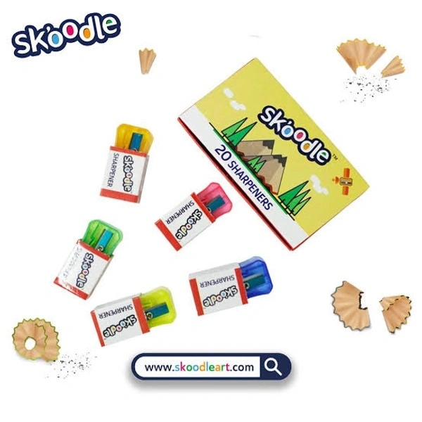 Skoodle Sharpeners MRP₹5 (20Pc)