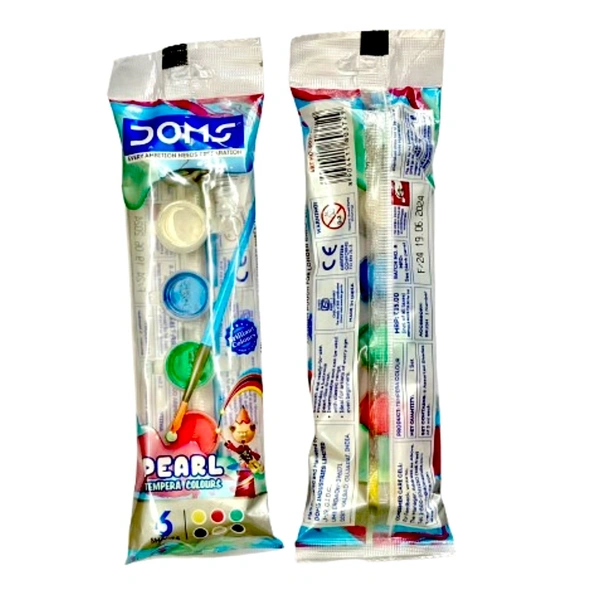 DOMS Pearl Tempera Colour 6 Shades 