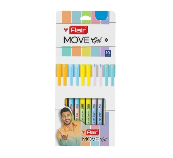 Flair Move Gel Pen ₹10 (10N)
