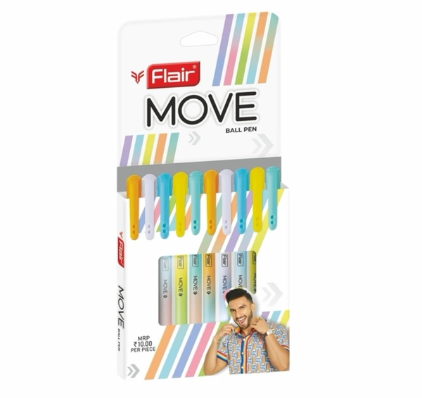 Flair Move Ball Pen ₹10 (10 N)