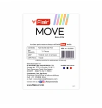 Flair Move Ball Pen ₹10 (10 N)