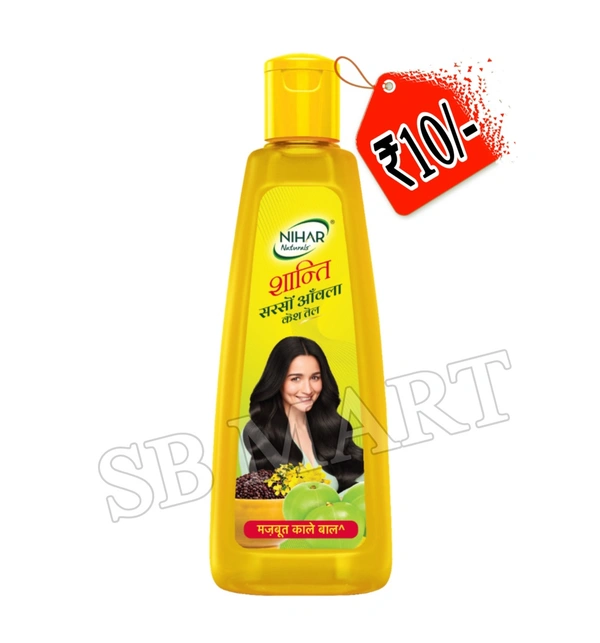 Nihar Shanti Sarson Amla Hair Oil ₹10/- (12N)