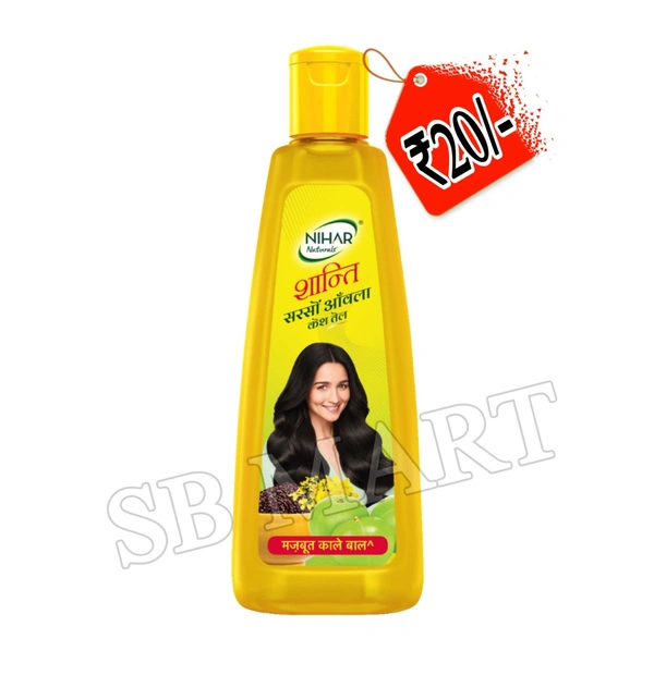 Nihar Shanti Sarson Amla Hair Oil ₹20/- (12N)