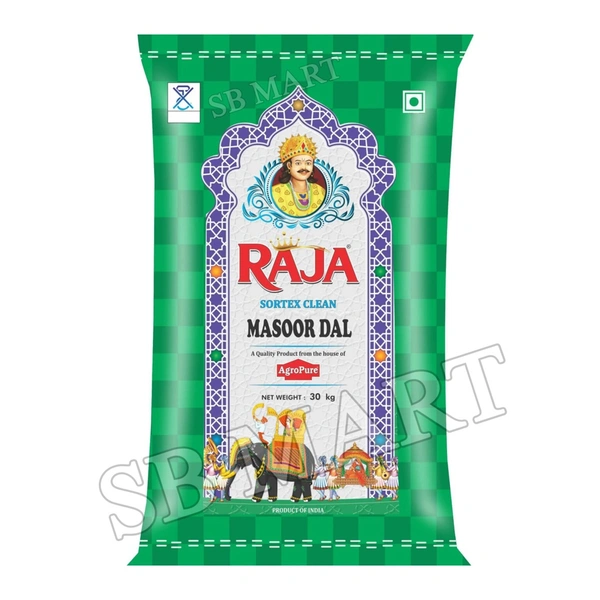 RAJA  Masoor Dal 30Kg