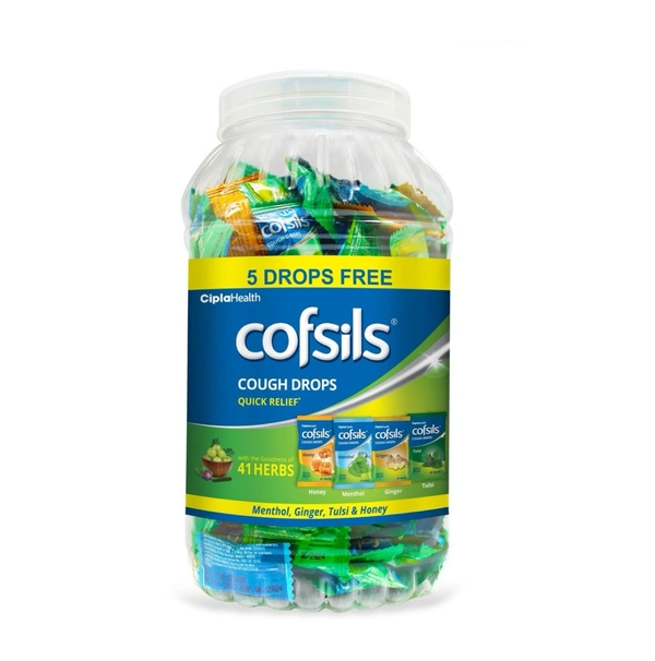 Cofsils Cough Drops Jar 220 N (2.2 g
Each)