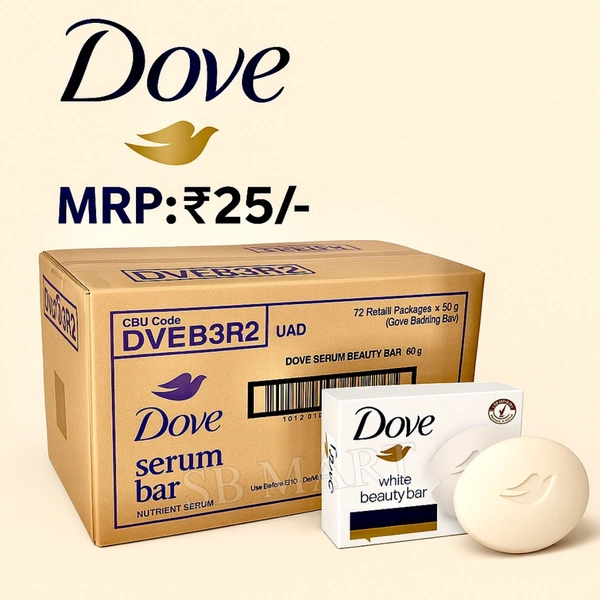 Dove Soap ₹25 (72Pcs)