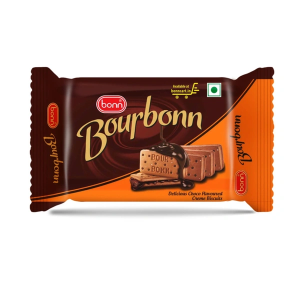 Bonn Bourbon Cream Biscuit 60g ₹10 (10N)