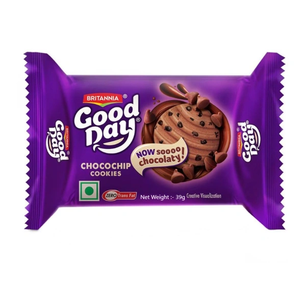 Britannia Good day Chocochip Cookies 39g ₹10 (84Pc)