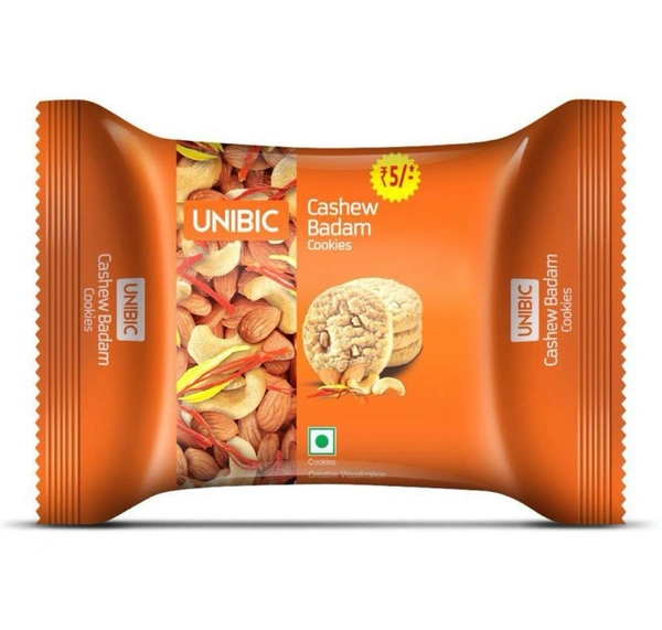 Unibic Cashew Badam Cookies 12 N (27 g
Each)