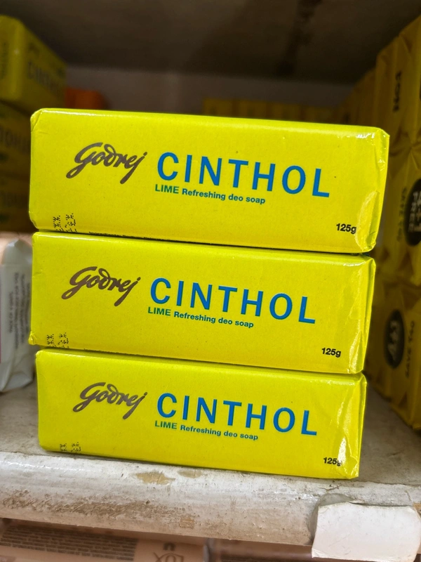 Cinthol Lime Soap 4N (125 g Each) 