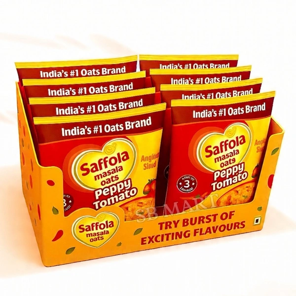 Saffola Masala Oats Peppy Tomato 38g (30N)
