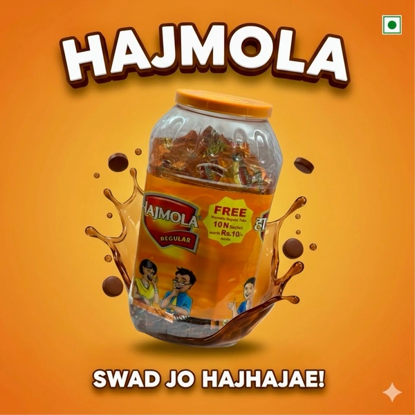 Hajmola (Regular) MRP:₹170/- 170N+10N