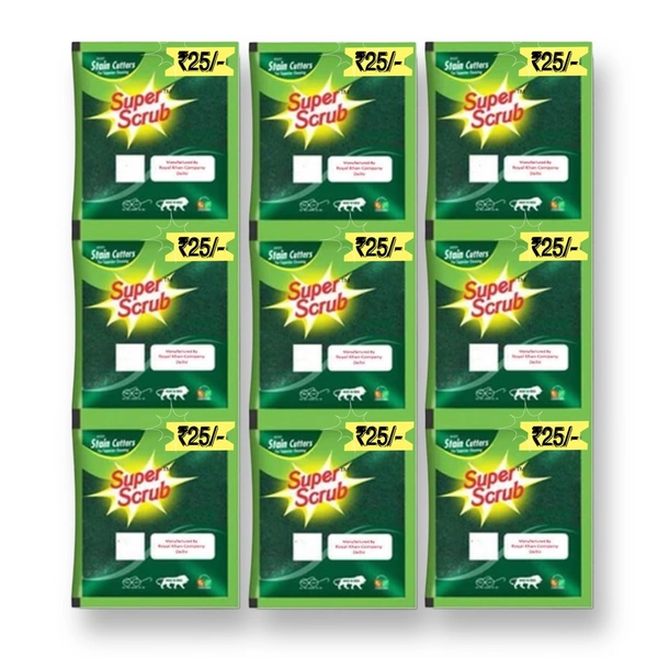 Kitchen Cleaning scrubber MRP:₹25/- (12N)