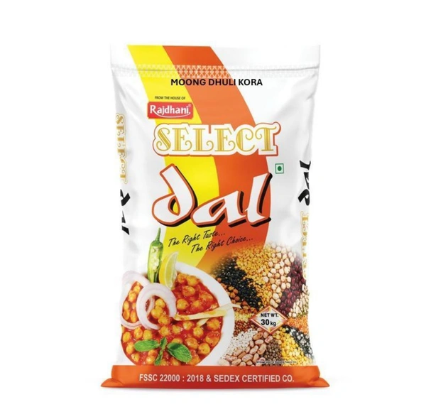 Rajdhani Select Moong Dhuli Kora 30kg