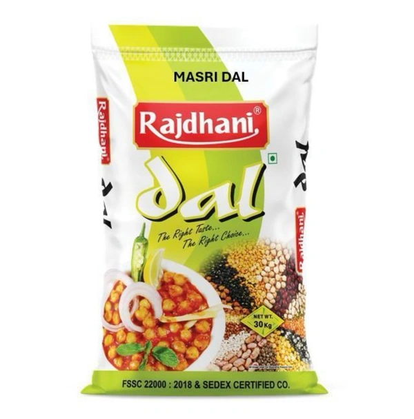 Rajdhani Polished Masri Dal 30 kg