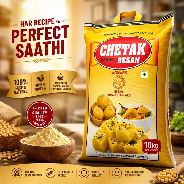 Chetak Besan 10kg - view more