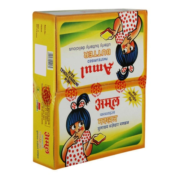 Amul Butter Blister Pack, 100 N (10 g Each)
