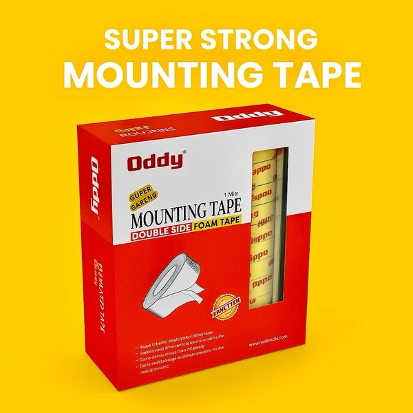 Oddy Double Sided TAPE (MRP:₹10/-) (24Pc)