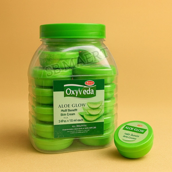 OxyVeda Aloe Glow   Cream ₹10 (24N)