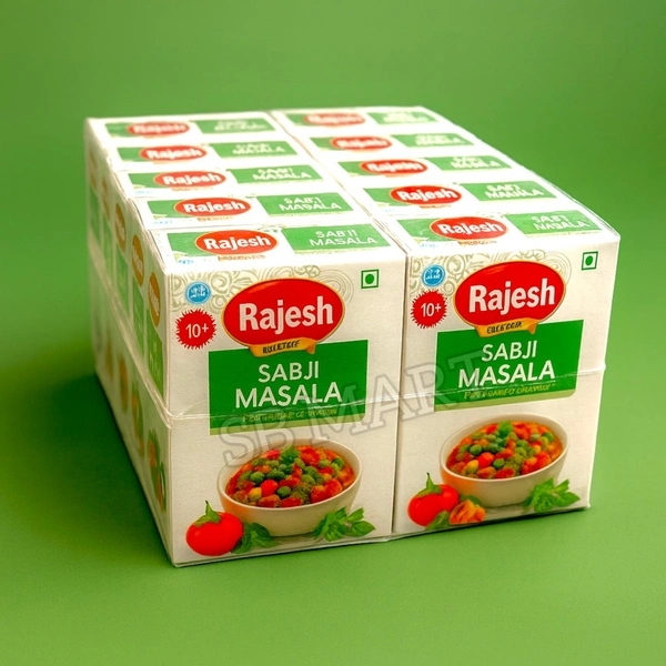 Rajesh SABJI MASALA  ₹10 (10Pcs)
