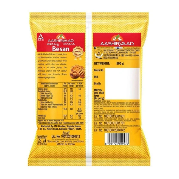 Aashirvaad Besan 500g 